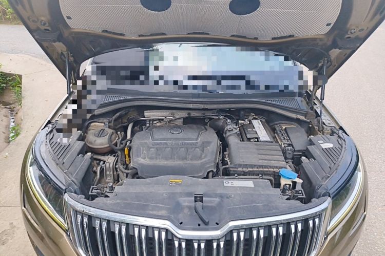 Used Skoda Kodiaq 2018 Facelifted TSI330 5-Seater Two-Wheel-Drive Luxury Enjoyment Edition Engine Bay