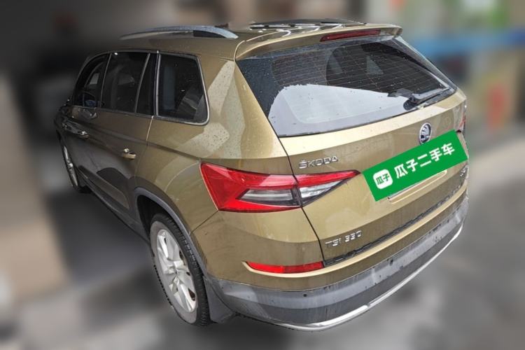 Used Skoda Kodiaq 2018 Facelifted TSI330 5-Seater Two-Wheel-Drive Luxury Enjoyment Edition Rear Left 45 Deg