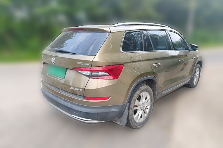 Used Skoda Kodiaq 2018 Facelifted TSI330 5-Seater Two-Wheel-Drive Luxury Enjoyment Edition Rear Right 45 Deg