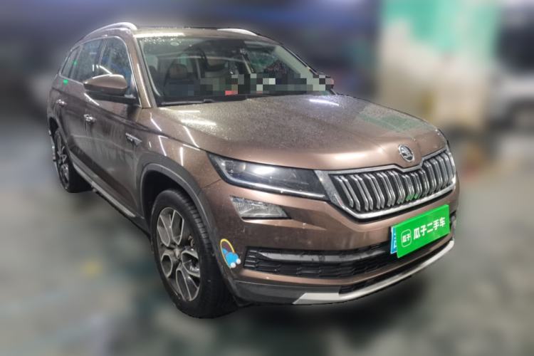 Used Skoda Kodiaq 2018 Restyled TSI330 7-Seater Two-Wheel Drive Luxury Enjoyment Edition Front Right 45 Deg