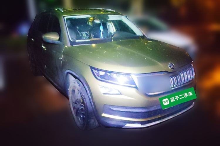 Used Skoda Kodiaq 2018 Restyled TSI330 7-Seater Two-Wheel Drive Luxury Enjoyment Edition Front Right 45 Deg