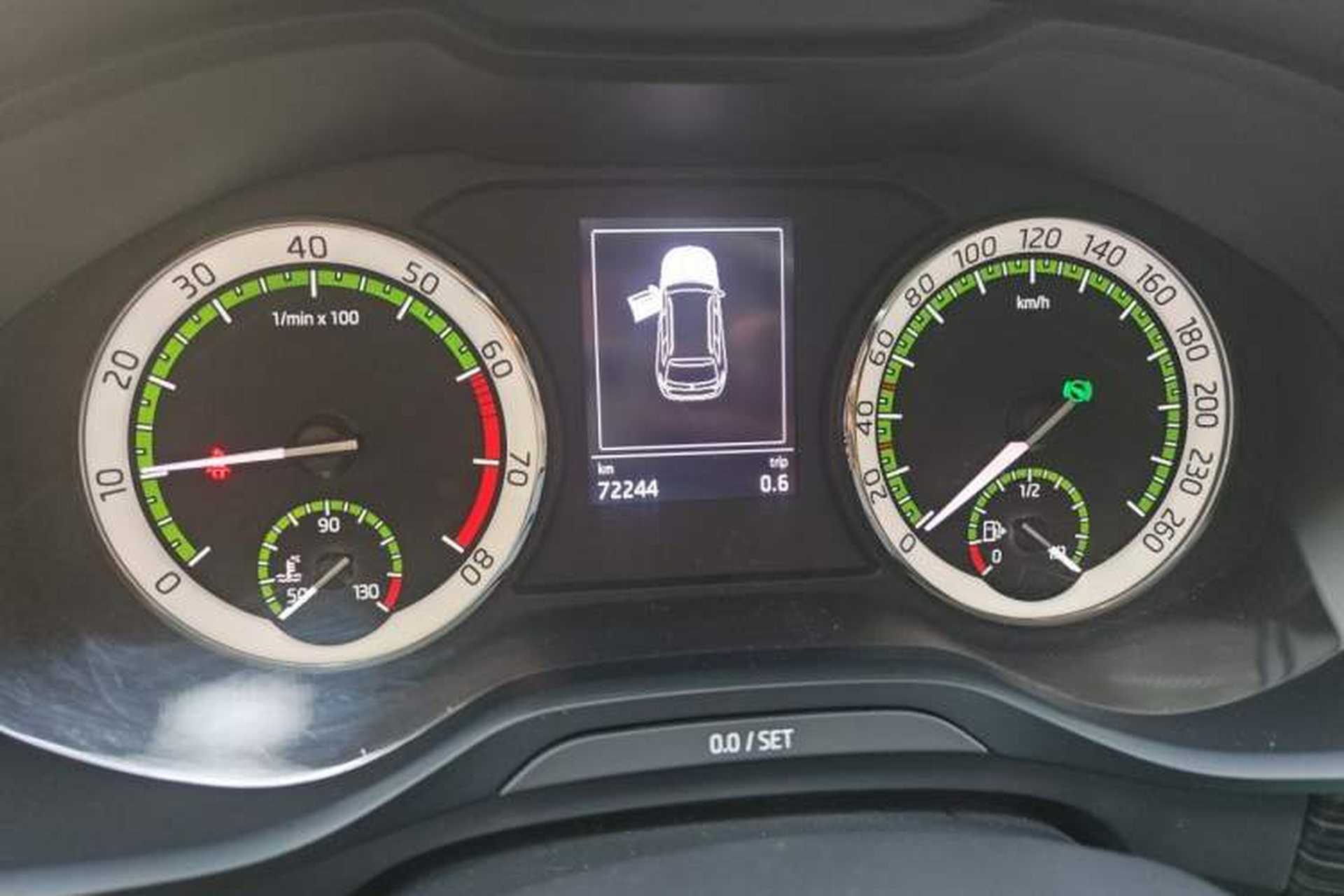 Used Skoda Kodiaq 2018 Facelifted TSI330 5-Seater Two-Wheel-Drive Luxury Enjoyment Edition Instrument Cluster