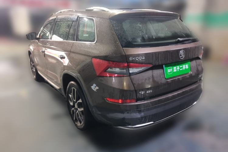 Used Skoda Kodiaq 2018 Restyled TSI330 7-Seater Two-Wheel Drive Luxury Enjoyment Edition Rear Left 45 Deg