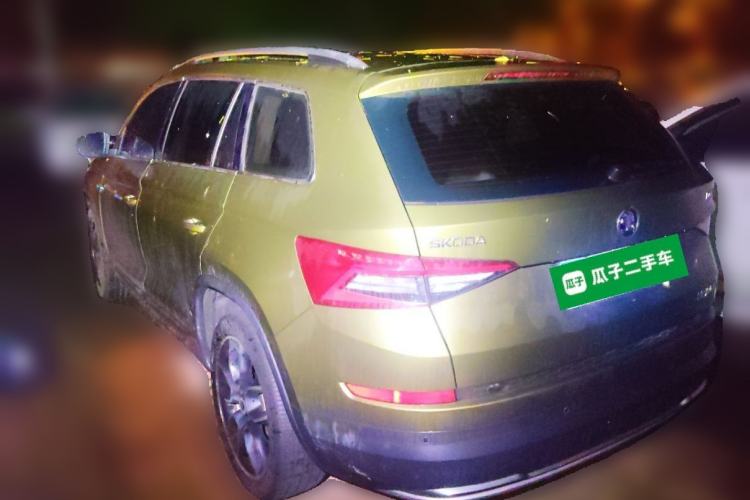 Used Skoda Kodiaq 2018 Restyled TSI330 7-Seater Two-Wheel Drive Luxury Enjoyment Edition Rear Left 45 Deg