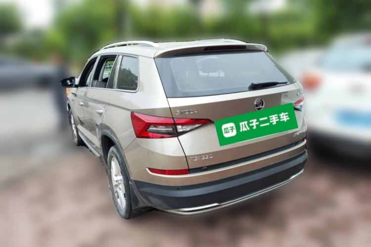 Used Skoda Kodiaq 2018 Restyled TSI330 7-Seater Two-Wheel Drive Luxury Enjoyment Edition Rear Left 45 Deg