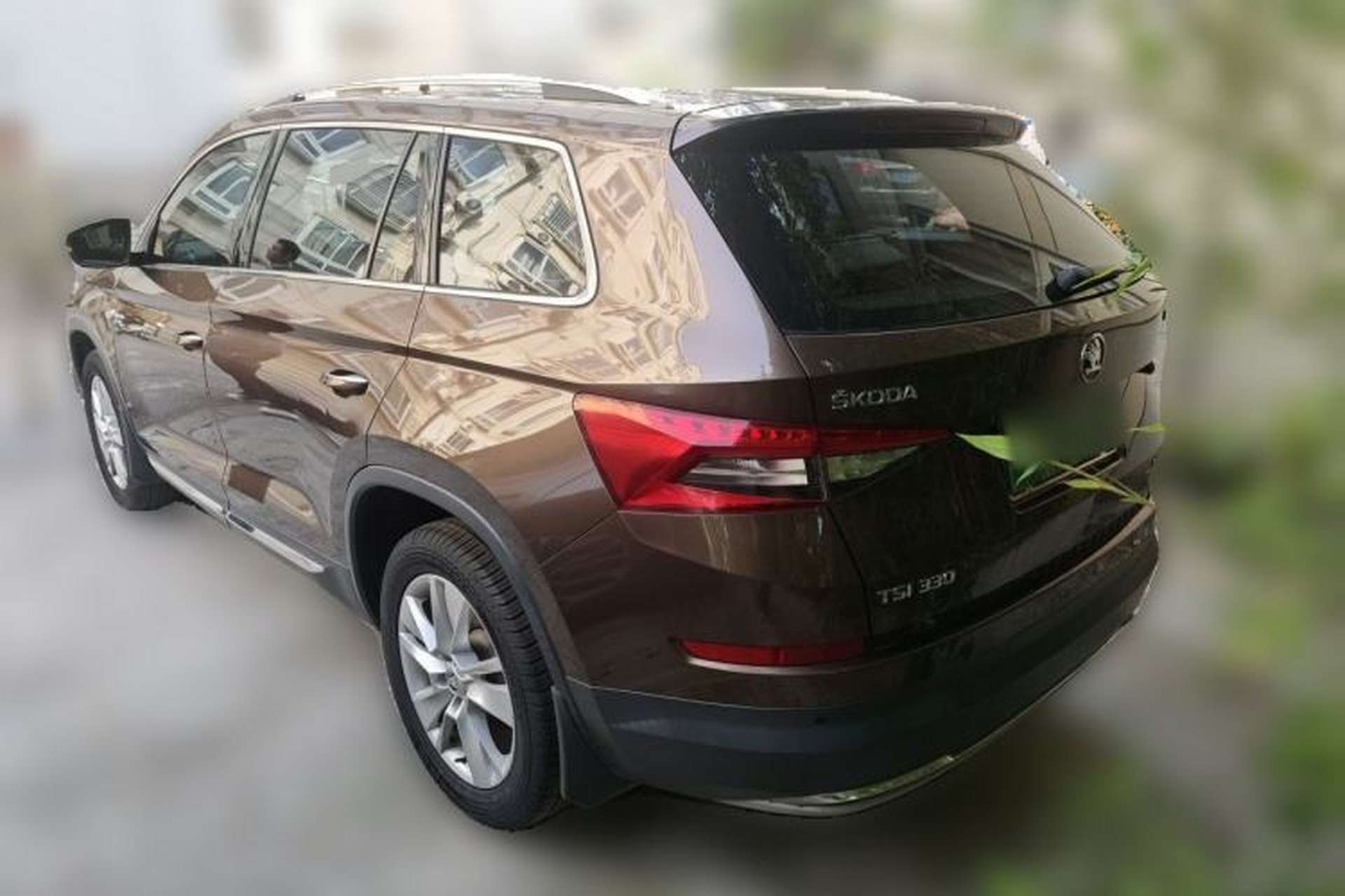 Used Skoda Kodiaq 2018 Facelifted TSI330 5-Seater Two-Wheel-Drive Luxury Enjoyment Edition Rear Left 45 Deg