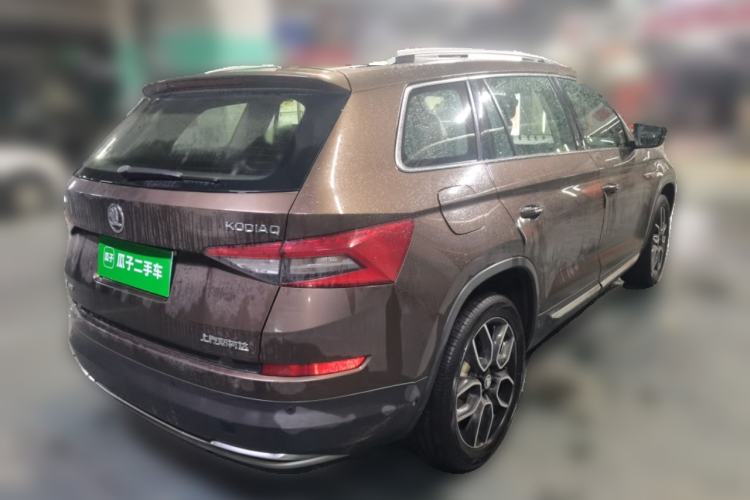 Used Skoda Kodiaq 2018 Restyled TSI330 7-Seater Two-Wheel Drive Luxury Enjoyment Edition Rear Right 45 Deg