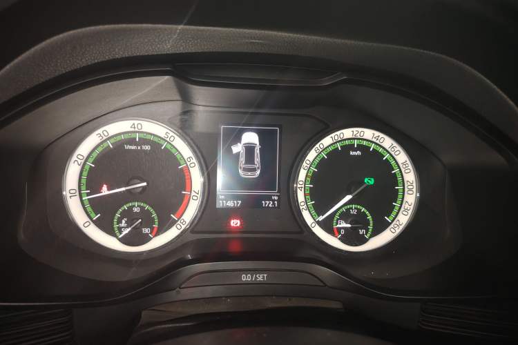 Used Skoda Kodiaq 2018 TSI330 7-Seater Two-Wheel-Drive Luxury Enjoyment Edition Instrument Cluster