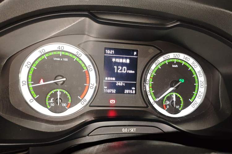 Used Skoda Kodiaq 2018 Facelifted TSI330 5-Seater Two-Wheel-Drive Luxury Enjoyment Edition Instrument Cluster