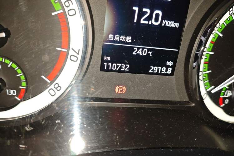 Used Skoda Kodiaq 2018 Facelifted TSI330 5-Seater Two-Wheel-Drive Luxury Enjoyment Edition Odometer Close Up