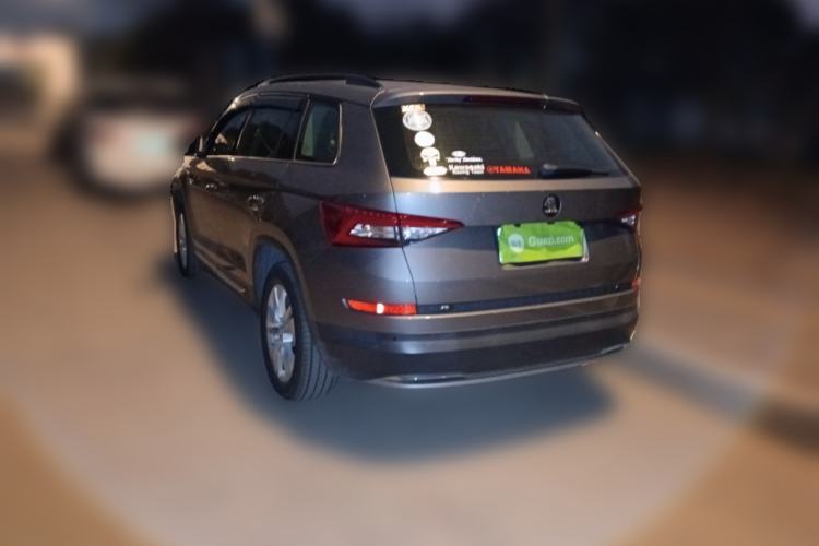 Used Skoda Kodiaq 2018 Facelifted TSI330 5-Seater Two-Wheel-Drive Luxury Enjoyment Edition Rear Left 45 Deg