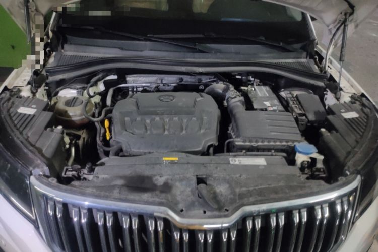 Used Skoda Kodiaq 2018 Facelifted TSI330 5-Seater Two-Wheel-Drive Luxury Enjoyment Edition Engine Bay