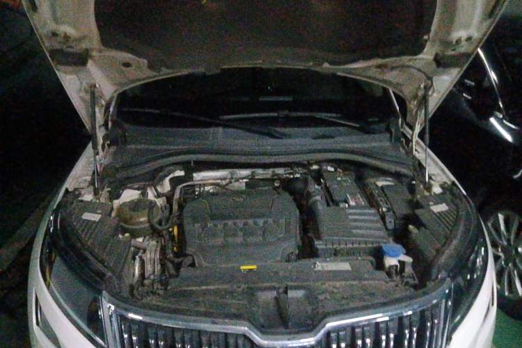Used Skoda Kodiaq 2018 Facelifted TSI330 5-Seater Two-Wheel-Drive Luxury Enjoyment Edition Engine Bay
