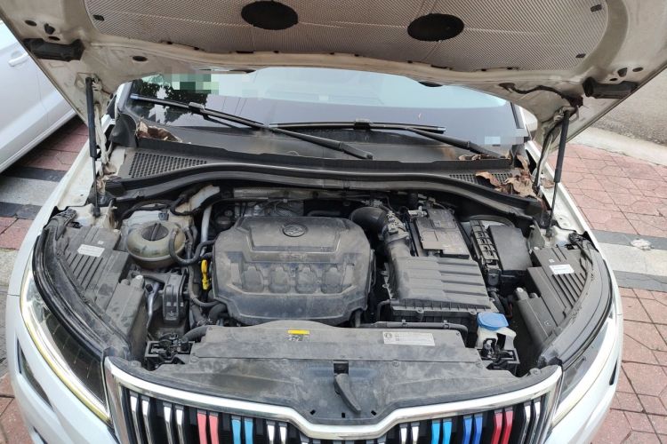 Used Skoda Kodiaq 2018 Facelifted TSI330 5-Seater Two-Wheel-Drive Luxury Enjoyment Edition Engine Bay
