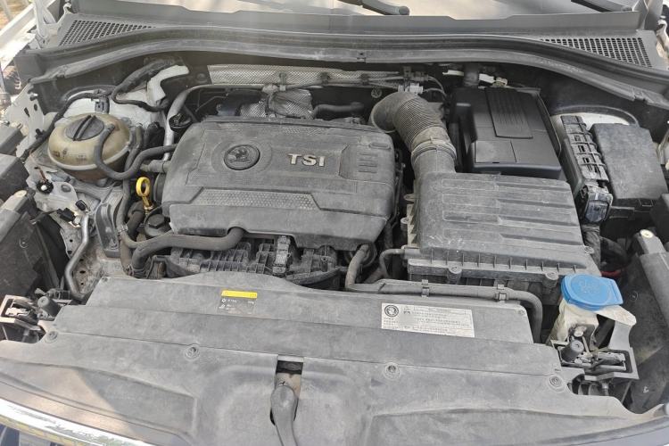 Used Skoda Kodiaq 2018 TSI380 7-Seater Four-Wheel-Drive Flagship Edition Engine Bay