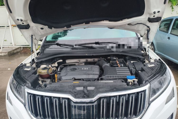 Used Skoda Kodiaq 2018 TSI380 7-Seater Four-Wheel-Drive Flagship Edition Engine Bay