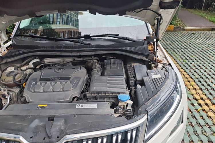 Used Skoda Kodiaq 2018 Restyled TSI330 7-Seater Two-Wheel Drive Luxury Enjoyment Edition Engine Bay Left