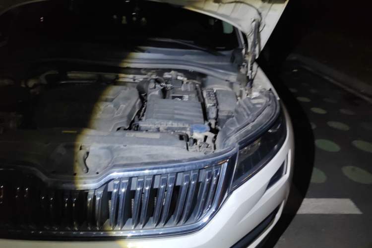 Used Skoda Kodiaq 2018 Facelifted TSI330 5-Seater Two-Wheel-Drive Comfort Edition Engine Bay Left