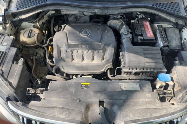 Used Skoda Kodiaq 2018 Facelifted TSI330 5-Seater Two-Wheel-Drive Luxury Enjoyment Edition Engine Bay