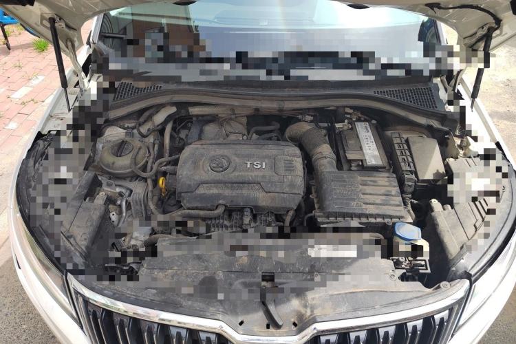 Used Skoda Kodiaq 2018 TSI380 7-Seater Four-Wheel-Drive Flagship Edition Engine Bay