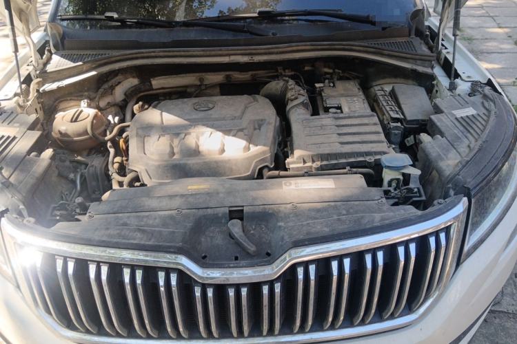 Used Skoda Kodiaq 2018 Facelifted TSI330 5-Seater Two-Wheel-Drive Luxury Enjoyment Edition Engine Bay
