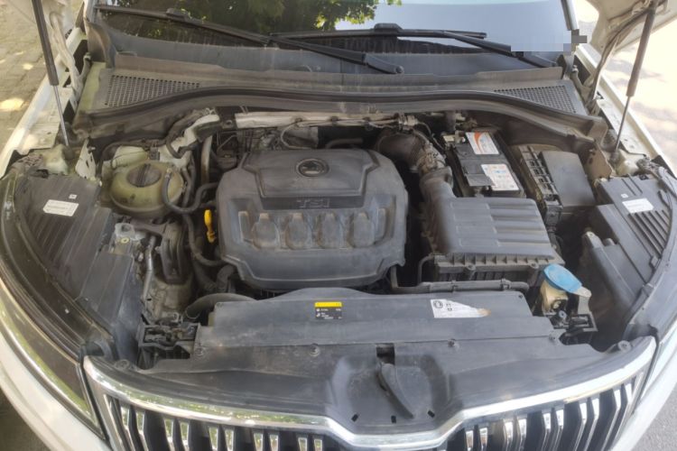 Used Skoda Kodiaq 2018 Facelifted TSI330 5-Seater Two-Wheel-Drive Luxury Enjoyment Edition Engine Bay