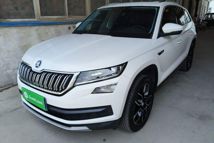 Used Skoda Kodiaq 2018 Restyled TSI330 7-Seater Two-Wheel Drive Luxury Enjoyment Edition Guazi used car, China used car export, Used car for sale, Used cars, Cheapest cars for sale