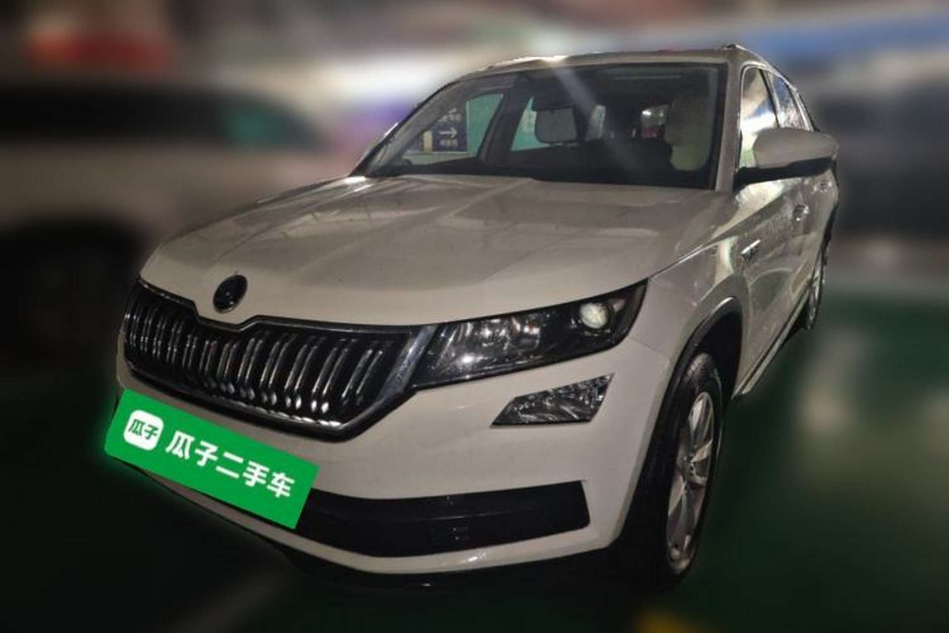 Used Skoda Kodiaq 2018 Facelifted TSI330 5-Seater Two-Wheel-Drive Comfort Edition Front Left 45 Deg