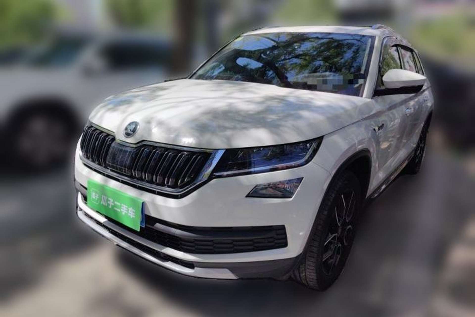 Used Skoda Kodiaq 2018 TSI380 7-Seater Four-Wheel-Drive Flagship Edition Front Left 45 Deg