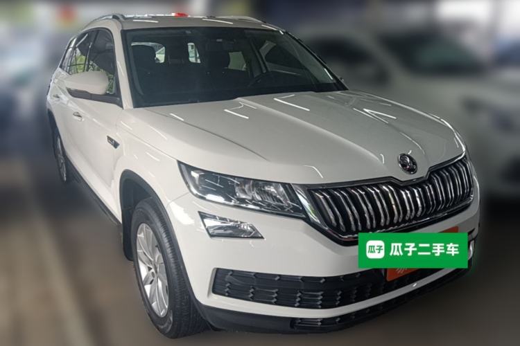Used Skoda Kodiaq 2018 Facelifted TSI330 5-Seater Two-Wheel-Drive Comfort Edition Front Right 45 Deg