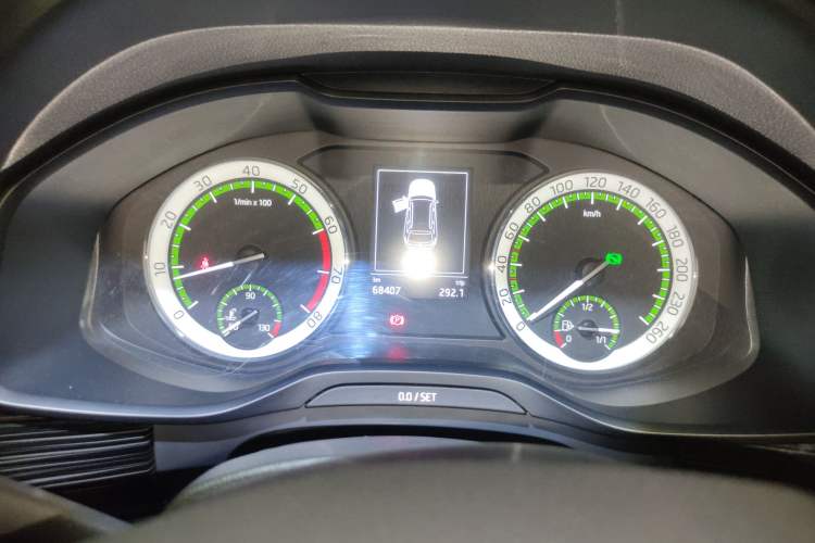 Used Skoda Kodiaq 2018 Facelifted TSI330 5-Seater Two-Wheel-Drive Luxury Enjoyment Edition Instrument Cluster