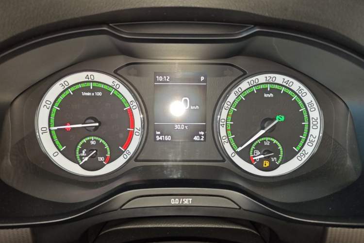 Used Skoda Kodiaq 2018 Facelifted TSI330 5-Seater Two-Wheel-Drive Comfort Edition Instrument Cluster