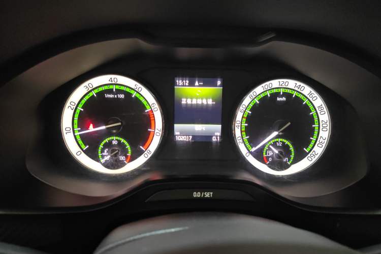 Used Skoda Kodiaq 2018 TSI380 7-Seater Four-Wheel-Drive Flagship Edition Instrument Cluster