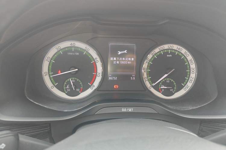 Used Skoda Kodiaq 2018 TSI330 7-Seater Two-Wheel-Drive Luxury Enjoyment Edition Instrument Cluster