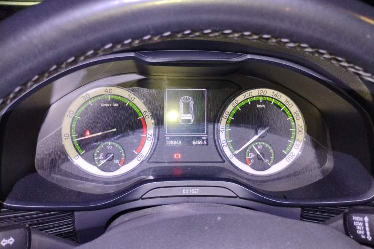 Used Skoda Kodiaq 2018 TSI330 7-Seater Two-Wheel-Drive Luxury Enjoyment Edition Instrument Cluster