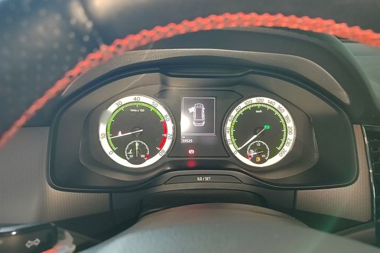 Used Skoda Kodiaq 2018 Facelifted TSI330 5-Seater Two-Wheel-Drive Comfort Edition Instrument Cluster