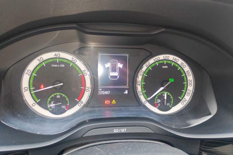 Used Skoda Kodiaq 2018 Facelifted TSI330 5-Seater Two-Wheel-Drive Luxury Enjoyment Edition Instrument Cluster