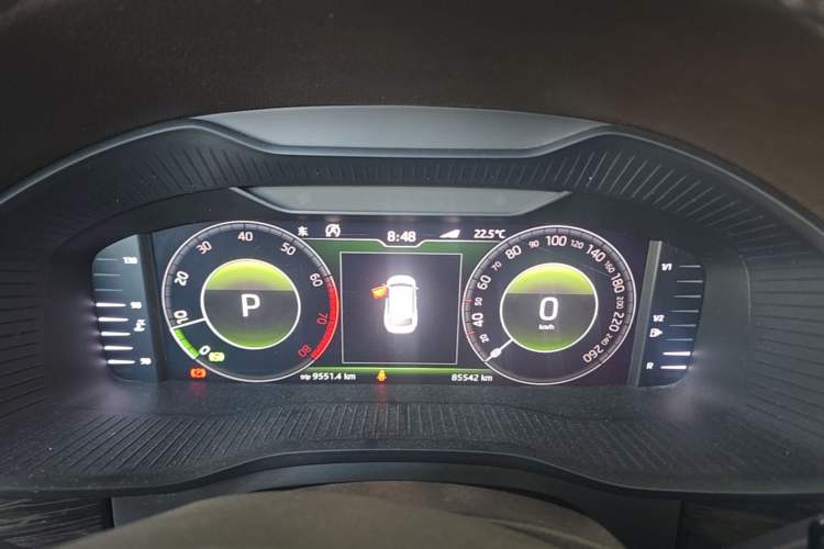 Used Skoda Kodiaq 2018 TSI380 7-Seater Four-Wheel-Drive Flagship Edition Instrument Cluster