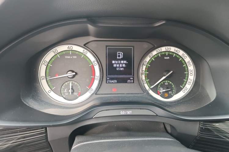 Used Skoda Kodiaq 2018 Restyled TSI330 7-Seater Two-Wheel Drive Luxury Enjoyment Edition Instrument Cluster