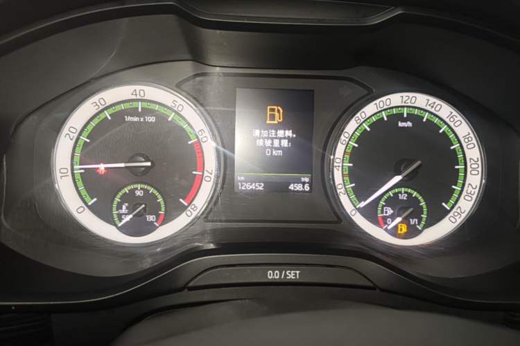 Used Skoda Kodiaq 2018 TSI380 7-Seater Four-Wheel-Drive Flagship Edition Instrument Cluster