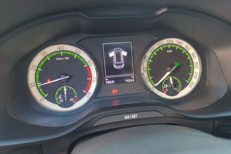 Used Skoda Kodiaq 2018 Restyled TSI330 7-Seater Two-Wheel Drive Luxury Enjoyment Edition Instrument Cluster