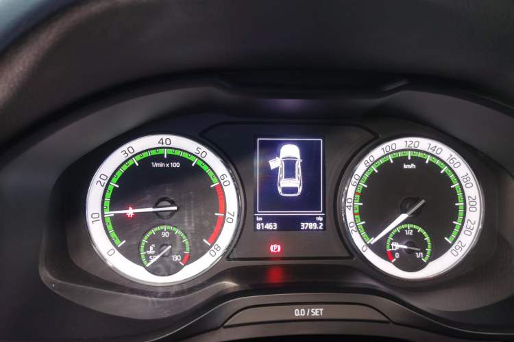Used Skoda Kodiaq 2018 TSI330 5-Seater Two-Wheel-Drive Luxury Enjoyment Edition Instrument Cluster