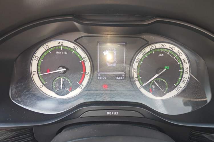 Used Skoda Kodiaq 2018 Facelifted TSI330 5-Seater Two-Wheel-Drive Luxury Enjoyment Edition Instrument Cluster