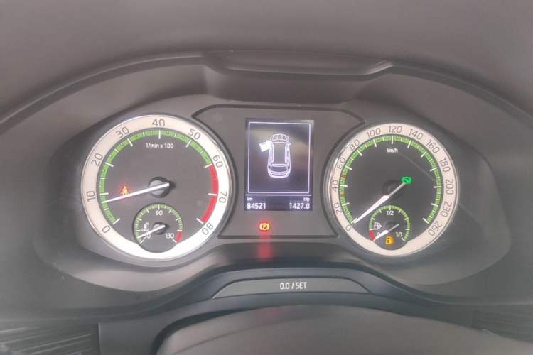 Used Skoda Kodiaq 2018 Facelifted TSI330 5-Seater Two-Wheel-Drive Luxury Enjoyment Edition Instrument Cluster