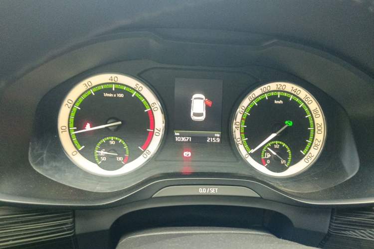 Used Skoda Kodiaq 2018 TSI380 7-Seater Four-Wheel-Drive Flagship Edition Instrument Cluster