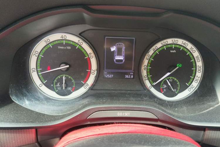 Used Skoda Kodiaq 2018 Facelifted TSI330 5-Seater Two-Wheel-Drive Comfort Edition Instrument Cluster