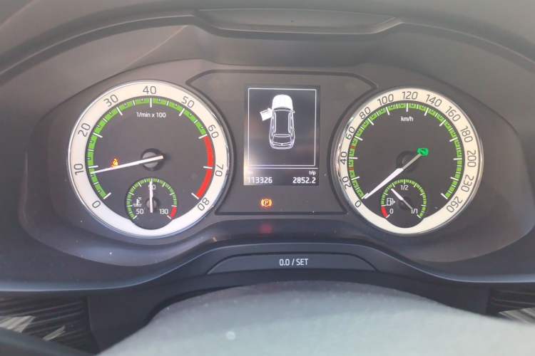 Used Skoda Kodiaq 2018 Facelifted TSI330 5-Seater Two-Wheel-Drive Luxury Enjoyment Edition Instrument Cluster