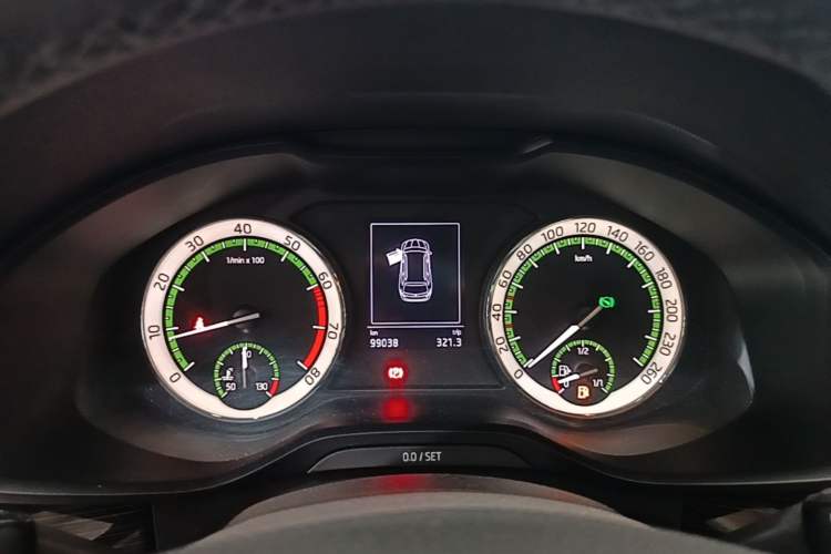 Used Skoda Kodiaq 2018 Facelifted TSI330 5-Seater Two-Wheel-Drive Luxury Enjoyment Edition Instrument Cluster