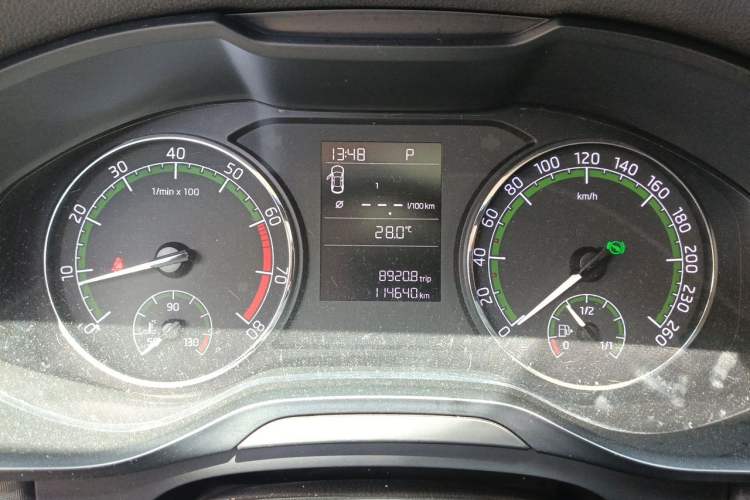 Used Skoda Kodiaq 2018 Facelifted TSI330 5-Seater Two-Wheel-Drive Standard Edition Instrument Cluster