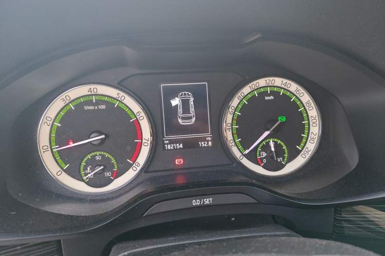 Used Skoda Kodiaq 2018 Facelifted TSI330 5-Seater Two-Wheel-Drive Luxury Enjoyment Edition Instrument Cluster